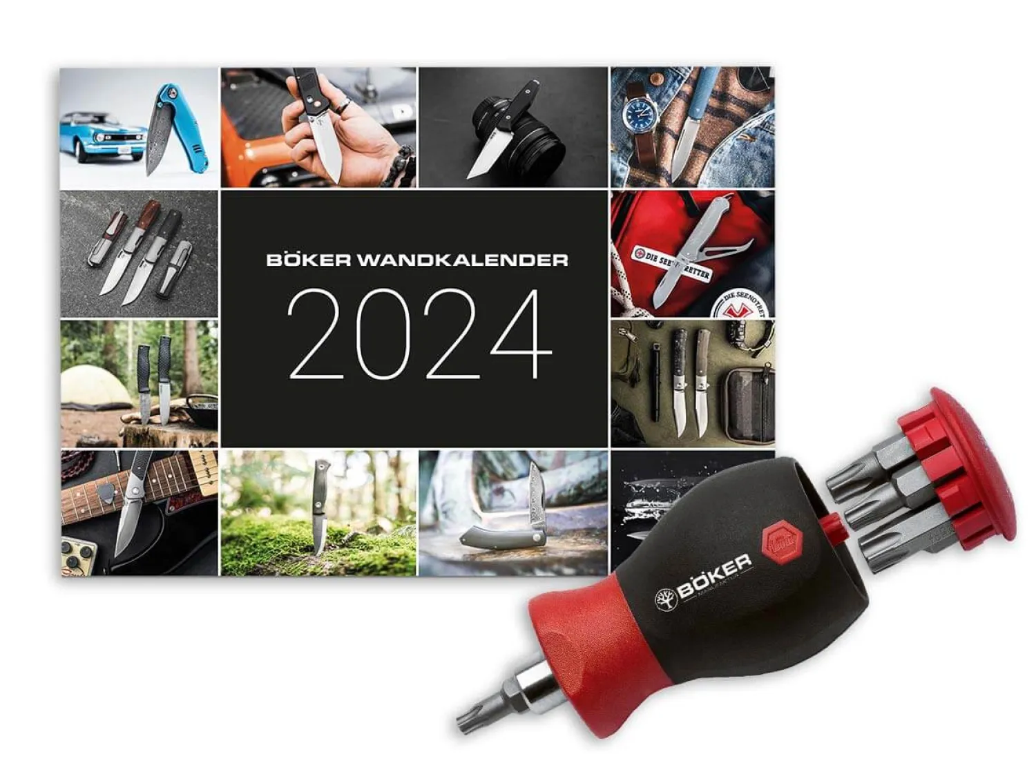 Böker Manufaktur Solingen Wandkalender + Toolkit Torx