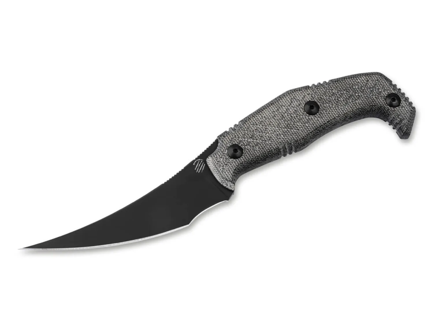 Bastinelli Knives Yummy Micarta Black DLC