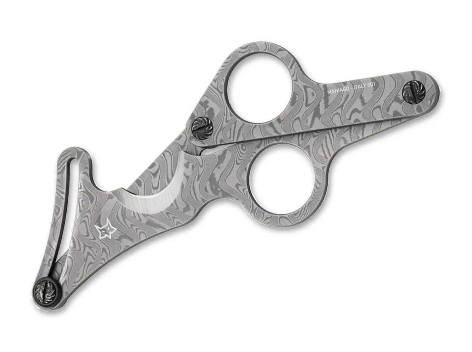 Fox Knives Zigarrenschneider Damast